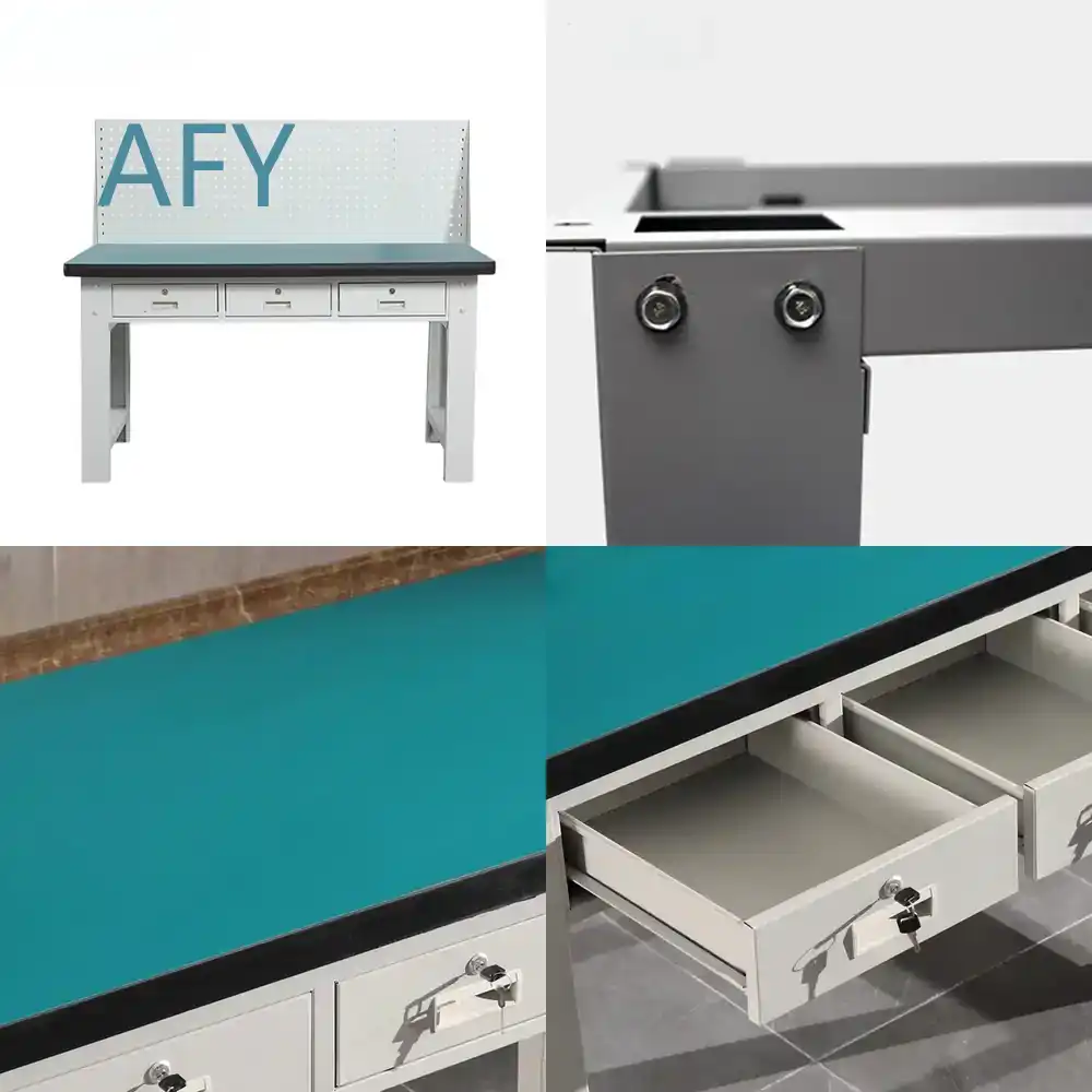 Electronics Repair Workbench - Горизонтальный антистатический верстак с тремя помпами