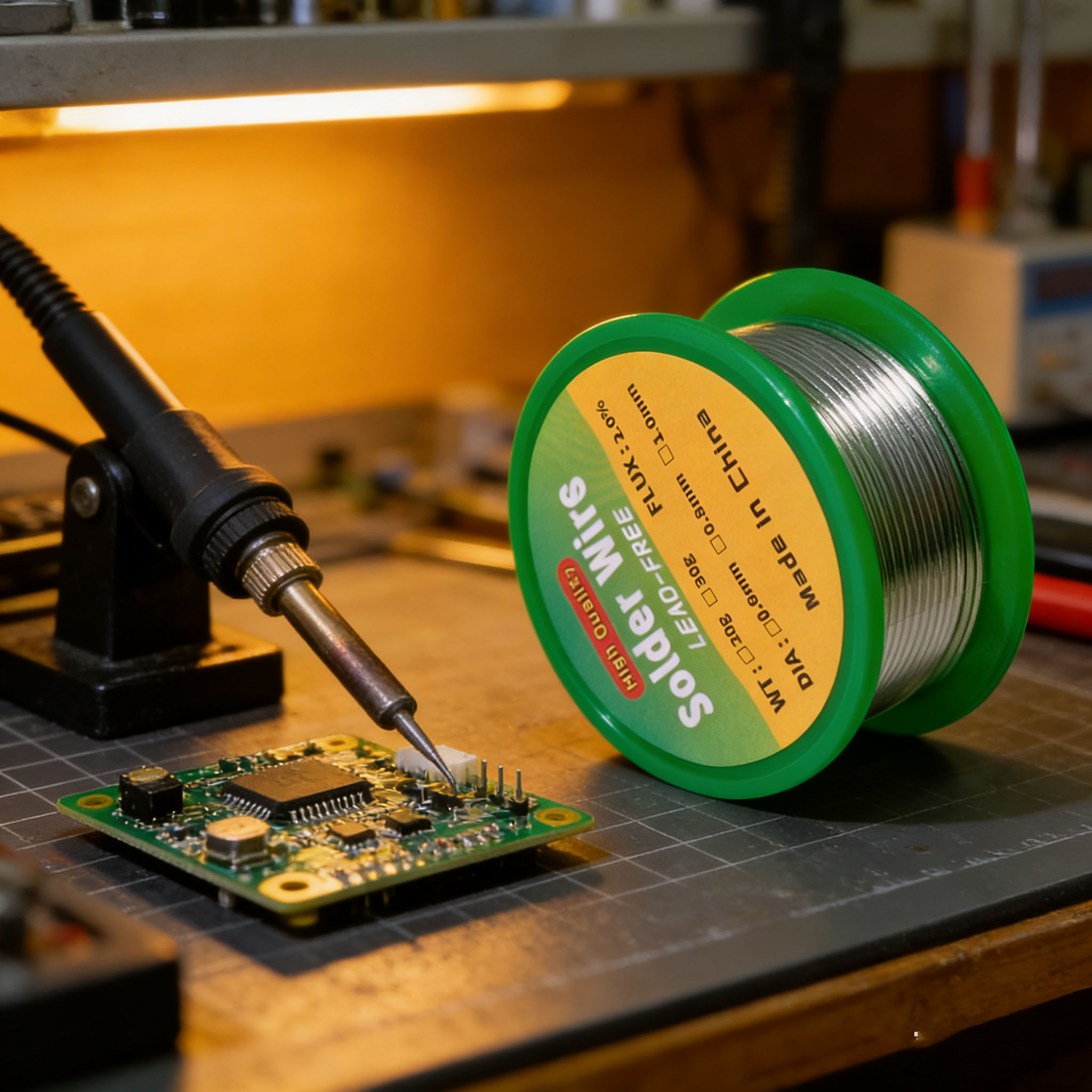 Electronics Repair Degree - Бессвинцовая припойная проволока с флюсом, не