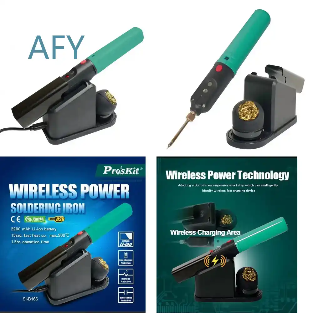 Electronics Repair Degree - Беспроводной паяльник SI-B166 3.6V 2200mAh 8W