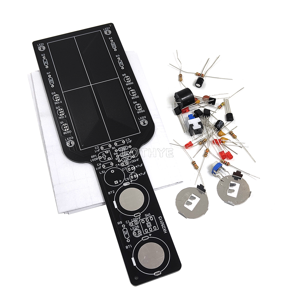 Electronics Repair School - Мини-ручной простой металлоискатель, электронный комплект «сделай