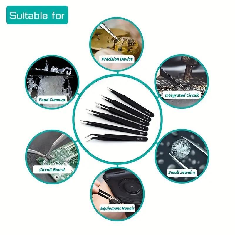 6 шт., набор прецизионных длин – обзор и цена Electronics Repair Tools