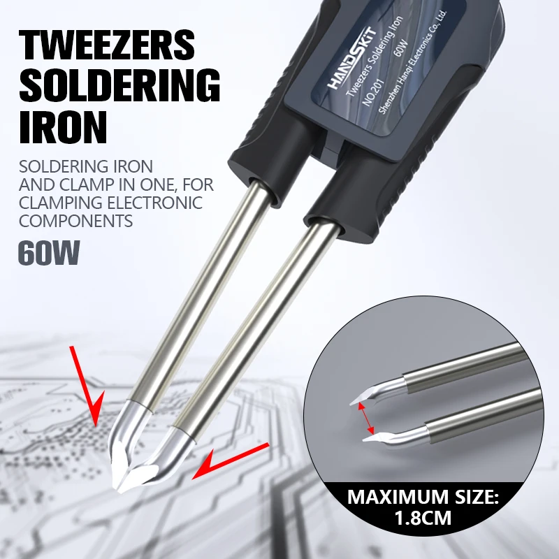 Пинцет для паяльной станции T1 – обзор и цена Electronics Repair Tools