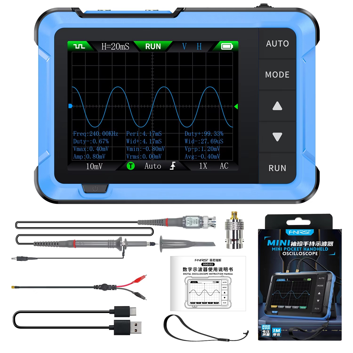 Портативный цифровой осциллогр – обзор и цена Electronics Repair Tools