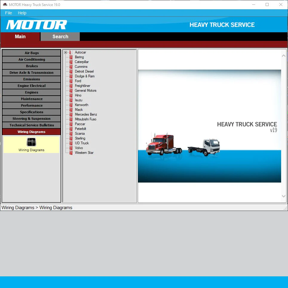 MOTOR Heavy Truck Service V19  – обзор и цена Electronics Repair Service